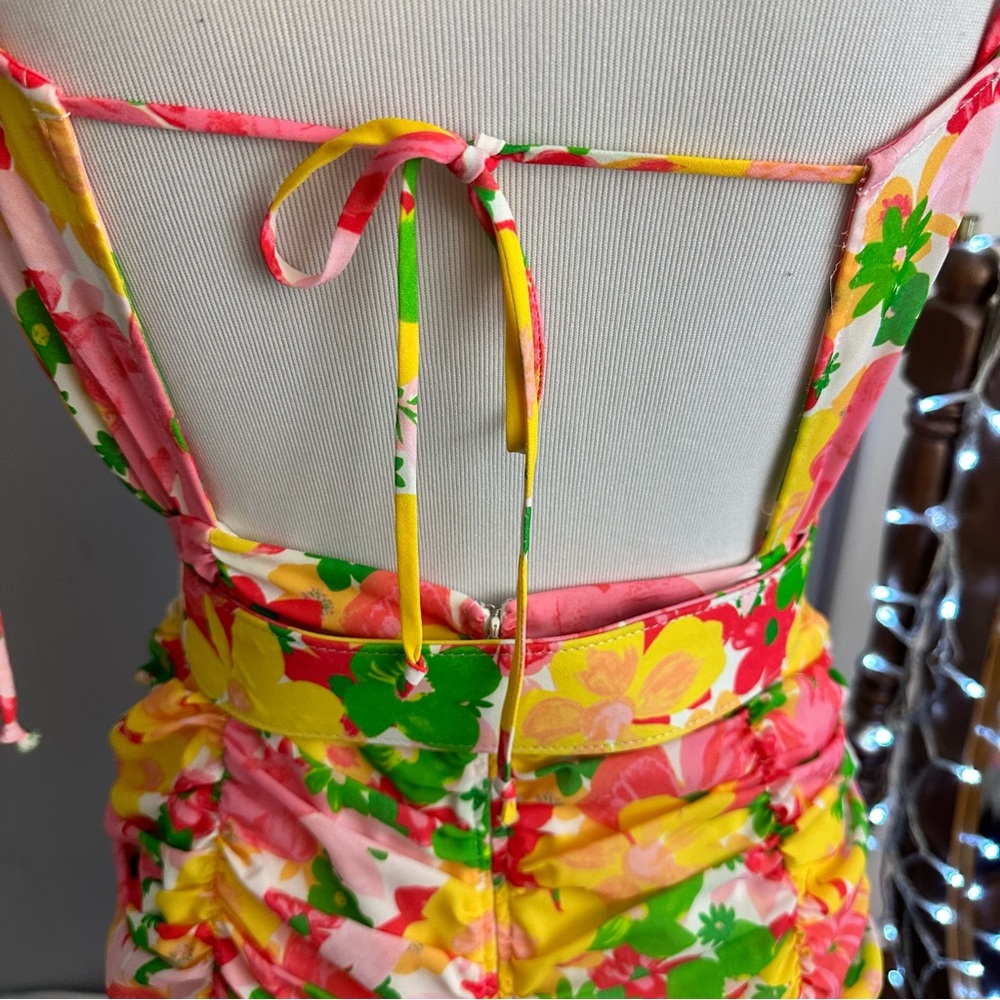 For Love and Lemons Miranda Mini floral dress - Picture 8 of 13